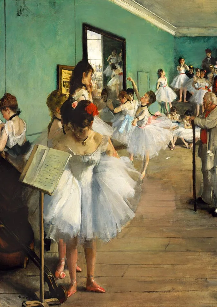 Degas - The Dance Class, 1874