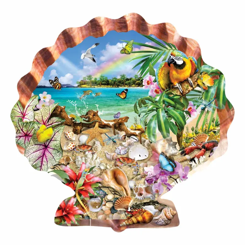 Puzzle Forme - Coquillage Tropical