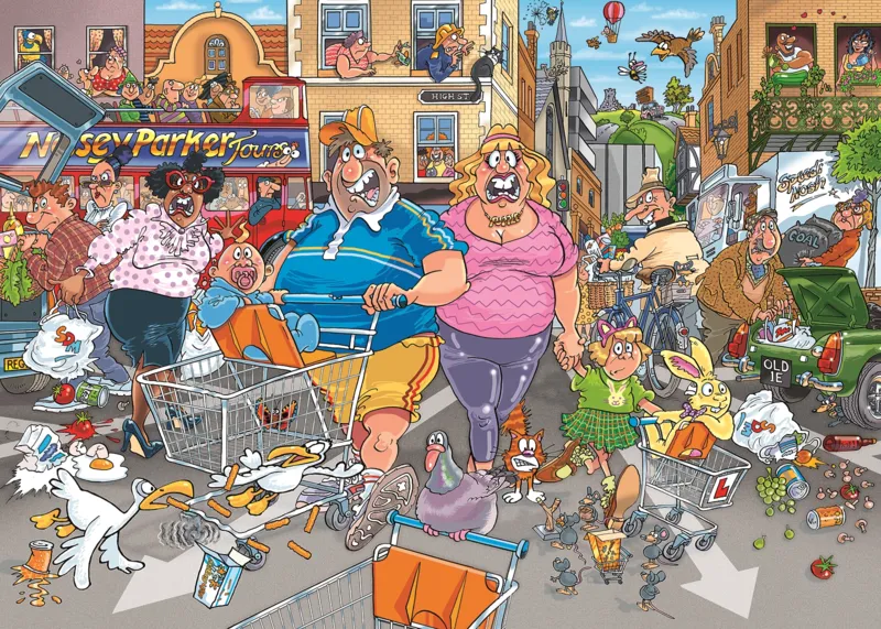 Wasgij Original 46 - Middle Aisle Madness! (1000 pieces)