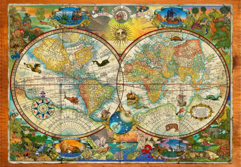 Creatures Of The Earth Map