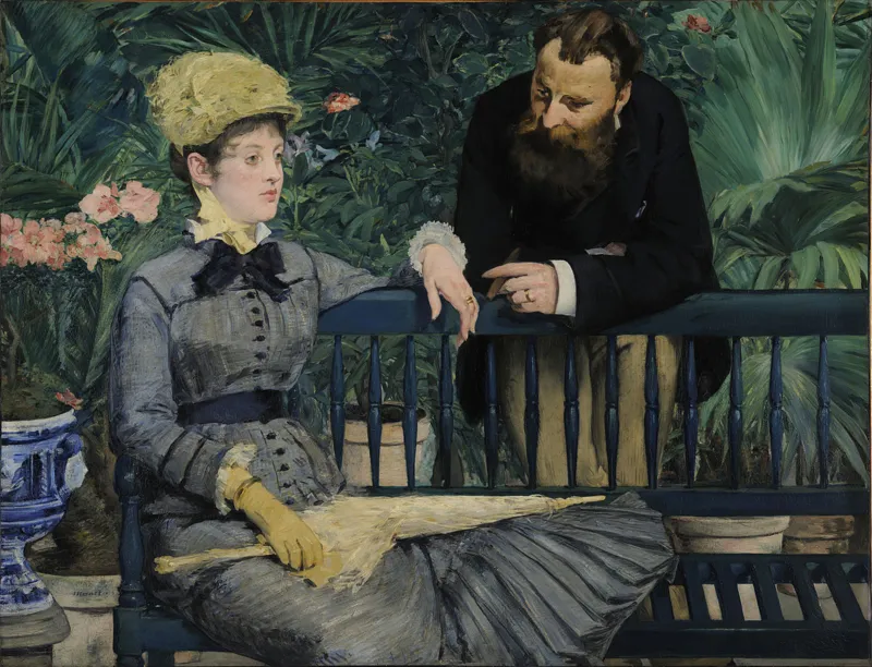 Manet Édouard: In the Conservatory, 1879