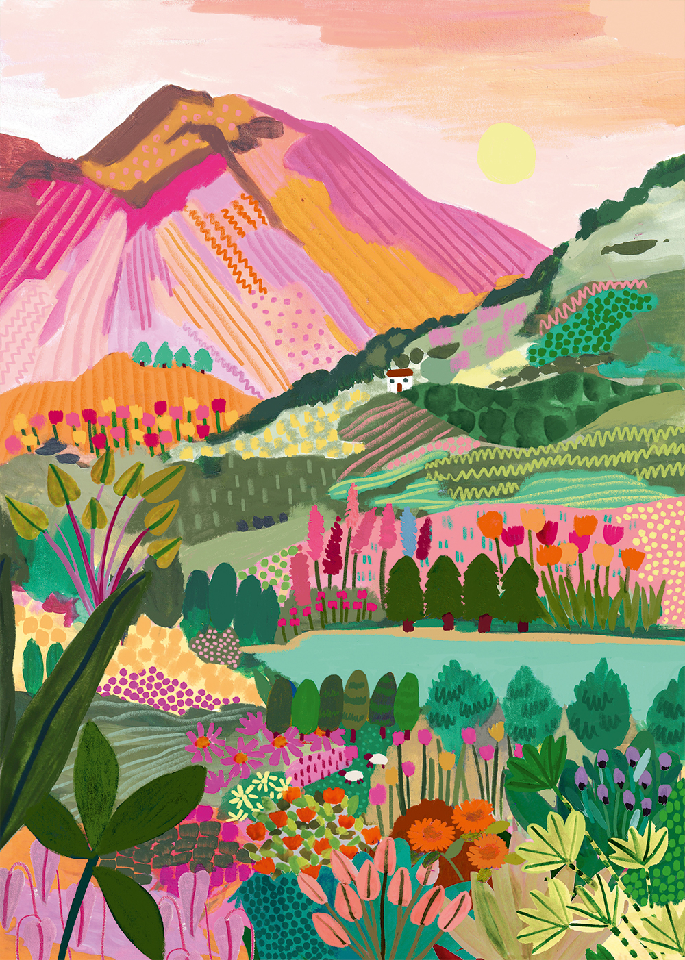 Montagne Arc-en-ciel